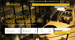 Desktop Screenshot of hotelrelicario.com.br